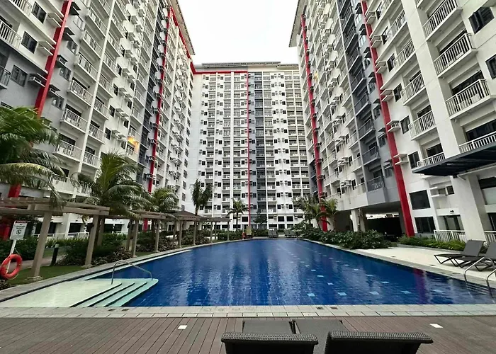 2 Bedroom Fully Furnished In Paranaque With Pool And Parking - Bloom Unit 1133 Apartment *