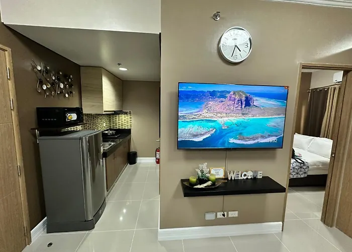2 Bedroom Fully Furnished In Paranaque With Pool And Parking - Bloom Unit 1133 Apartment *