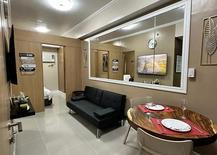 Apartment 2 Bedroom Fully Furnished In Paranaque With Pool And Parking - Bloom Unit 1133